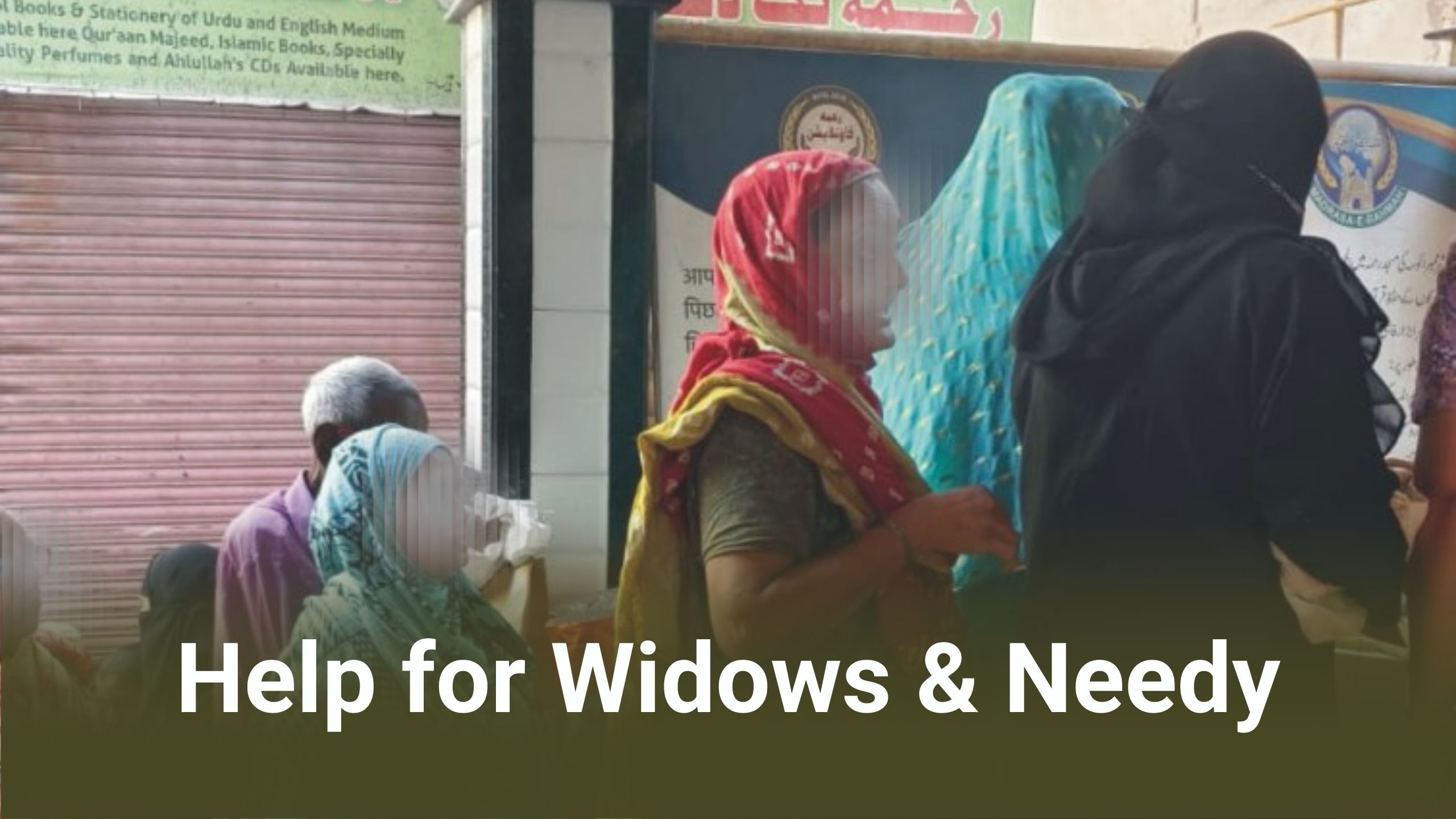 Help for Widows & Needy